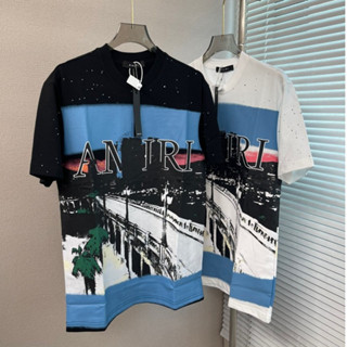 Áo thun AMIRI  An Thuyên nam nữ cao cấp Áo phông in hình nam nữ mới nhất Hot Trend 2023