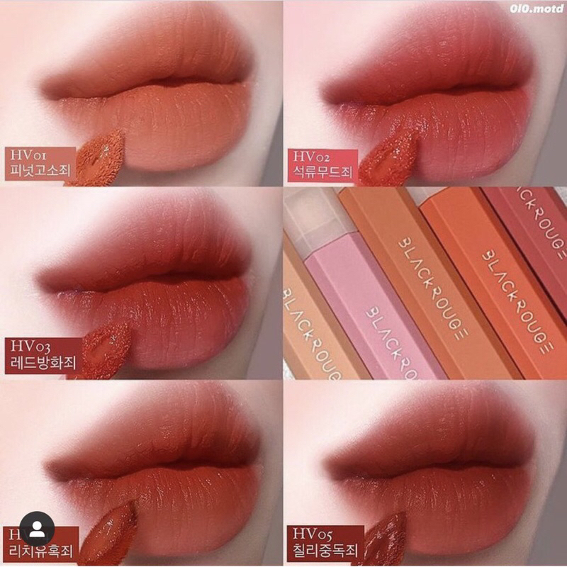 Son BlackR nhiều màu