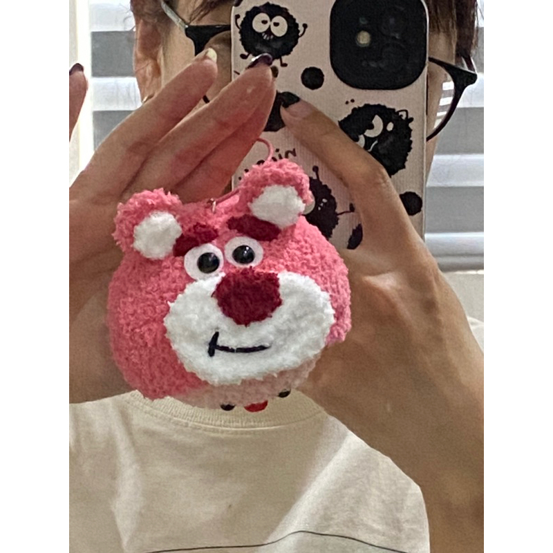 Loopy Gấu Dâu lotso len xù làm móc khoá…