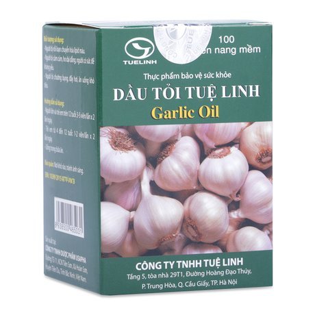 Dầu Tỏi Tuệ Linh Garlic Oil  - Giúp Tăng Sức Đề Kháng, Phòng Đường Hô Hấp ,Giảm Mỡ Máu Kích thích tiêu hóa