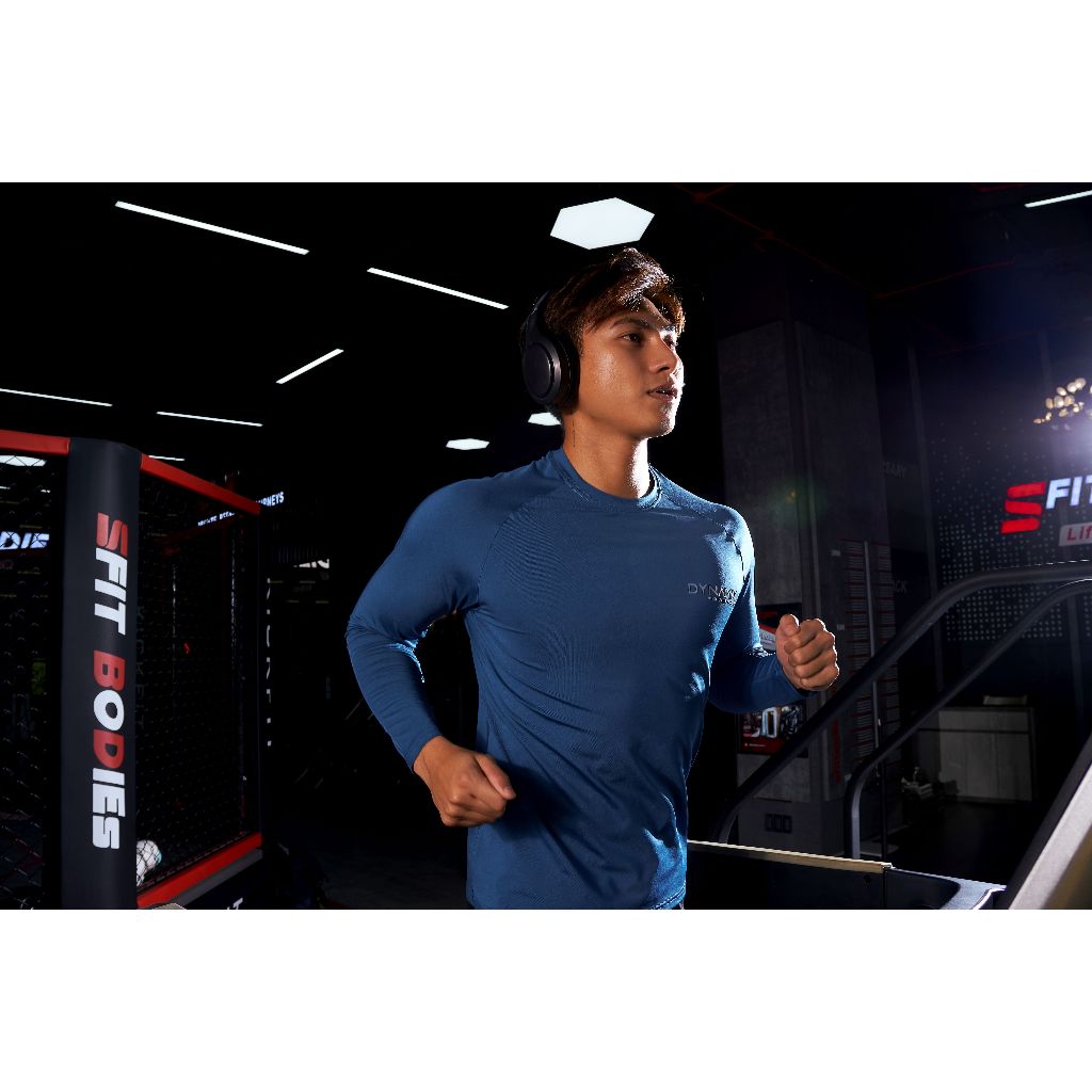 Áo thun dài tay nam SIMPLE phong cách thể thao, mát mẻ, thoáng khí - Thương hiệu DYNAMIX