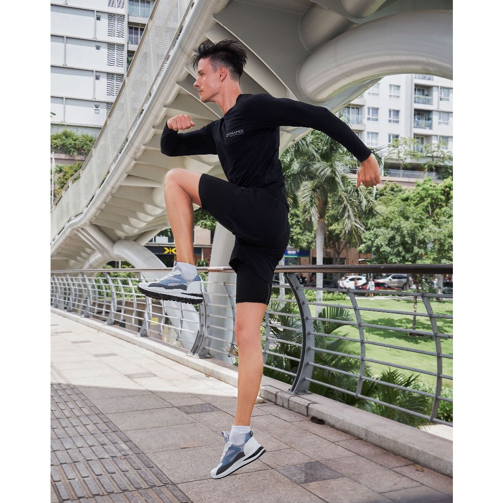 Áo thun dài tay nam SIMPLE phong cách thể thao, mát mẻ, thoáng khí - Thương hiệu DYNAMIX