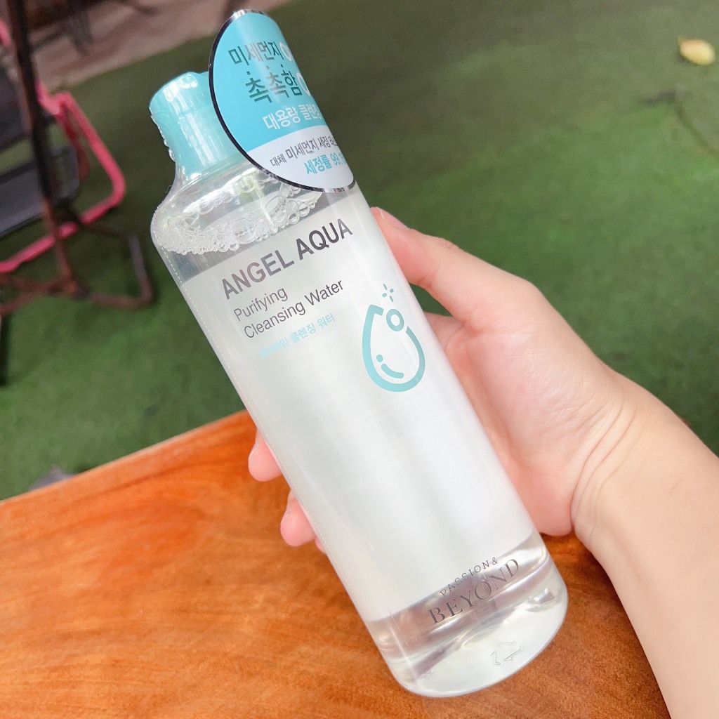 Nước tẩy trang thuần chay Beyond Angel Aqua Purifying 500ml - Chính hãng LGVina tem hidden tag check