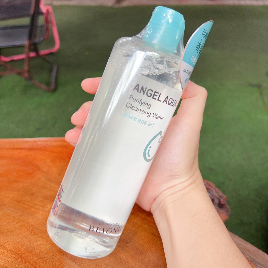 Nước tẩy trang thuần chay Beyond Angel Aqua Purifying 500ml - Chính hãng LGVina tem hidden tag check