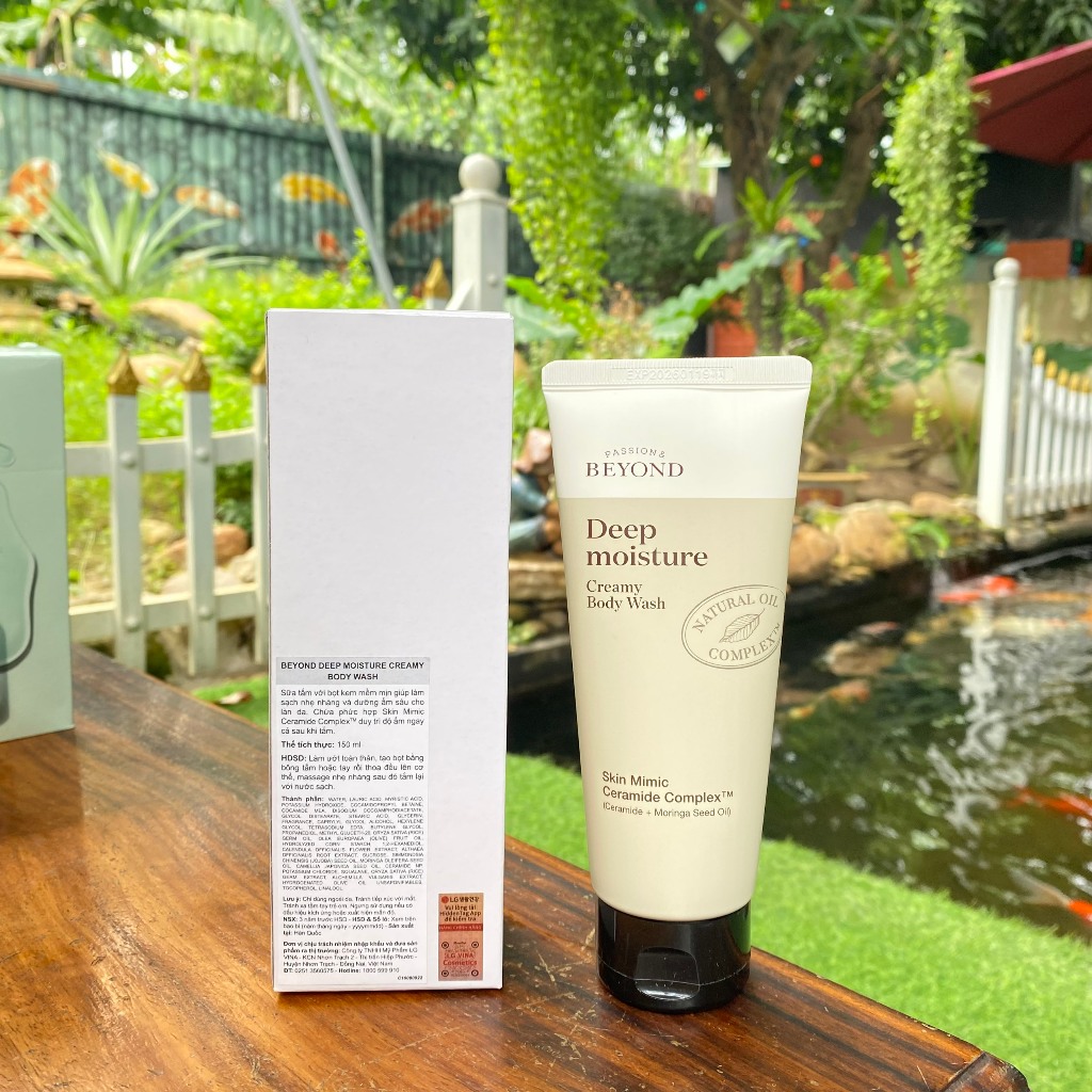 Sữa tắm Beyond Deep Moisture Creamy Body Wash 150ml - Chính hãng LGVina tem hidden tag check