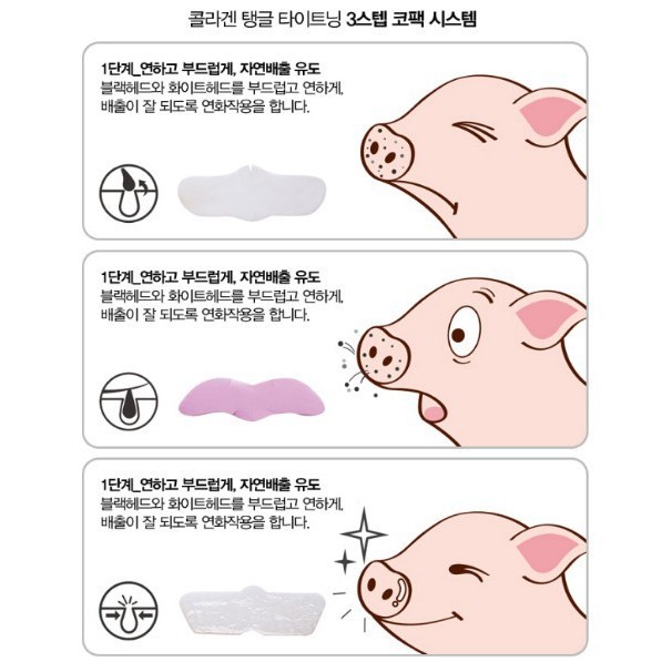 Miếng Dán Lột Mụn Mũi 3 Bước Mediheal PiggyMom Soak 6g