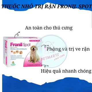 [HỘP 5 TUÝP] THU ỐC NHỎ GÁY VE BỌ CHÉT CHÓ FRONIL
