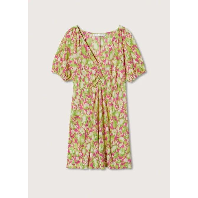 Đầm Mango hoa Auth  vợt sale có ảnh thật