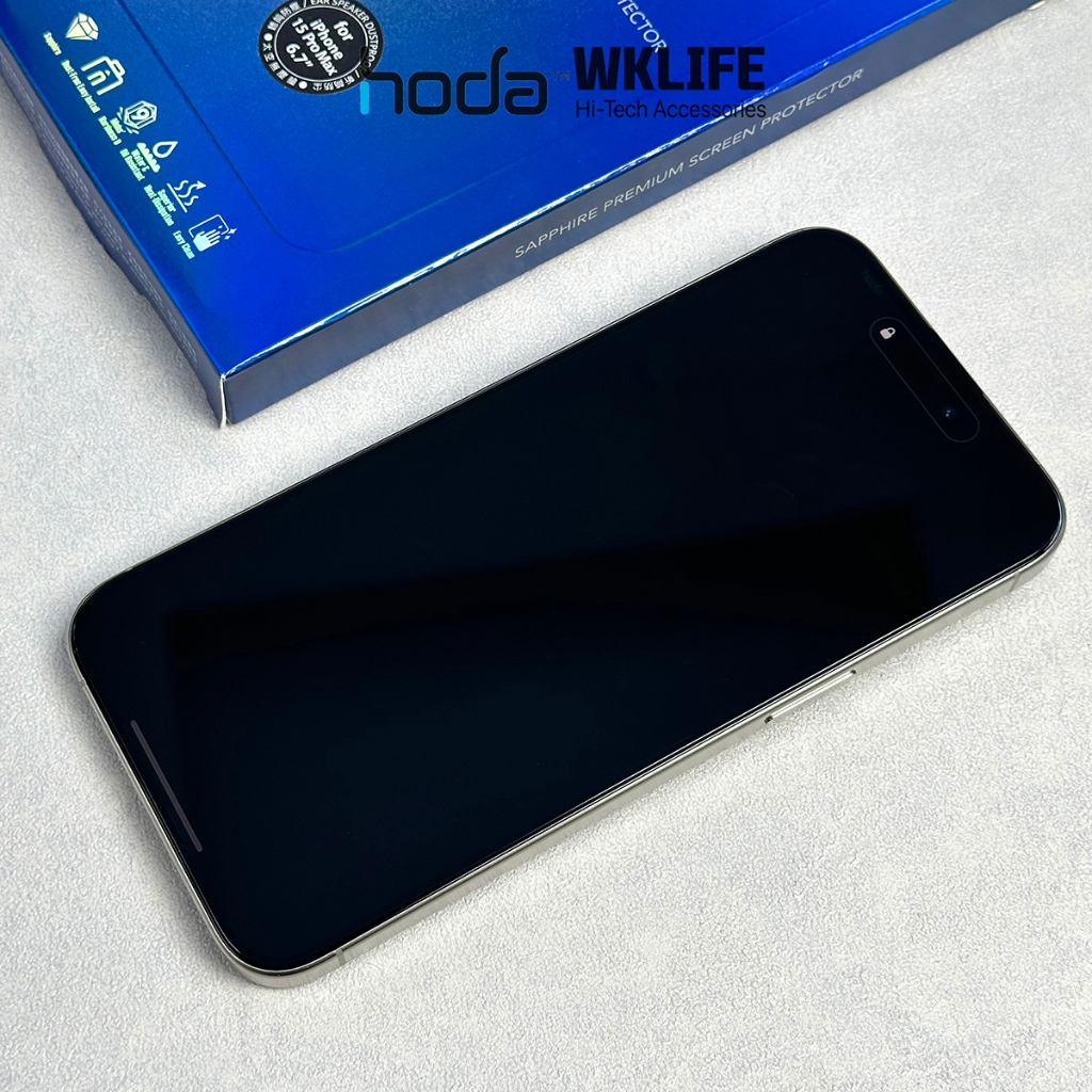 Cường Lực 15 Pro Max Siêu Cứng HODA Sapphire Siêu Mỏng