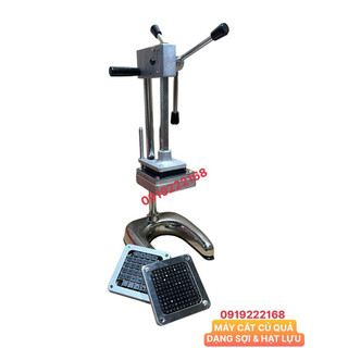 MÁY CẮT CỦ QUẢ DẠNG SỢI HẠT LỰU MẪU ĐỨNG