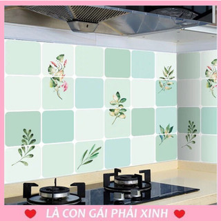 Cuộn decal dán bếp chống thấm dầu 2m x 60cm