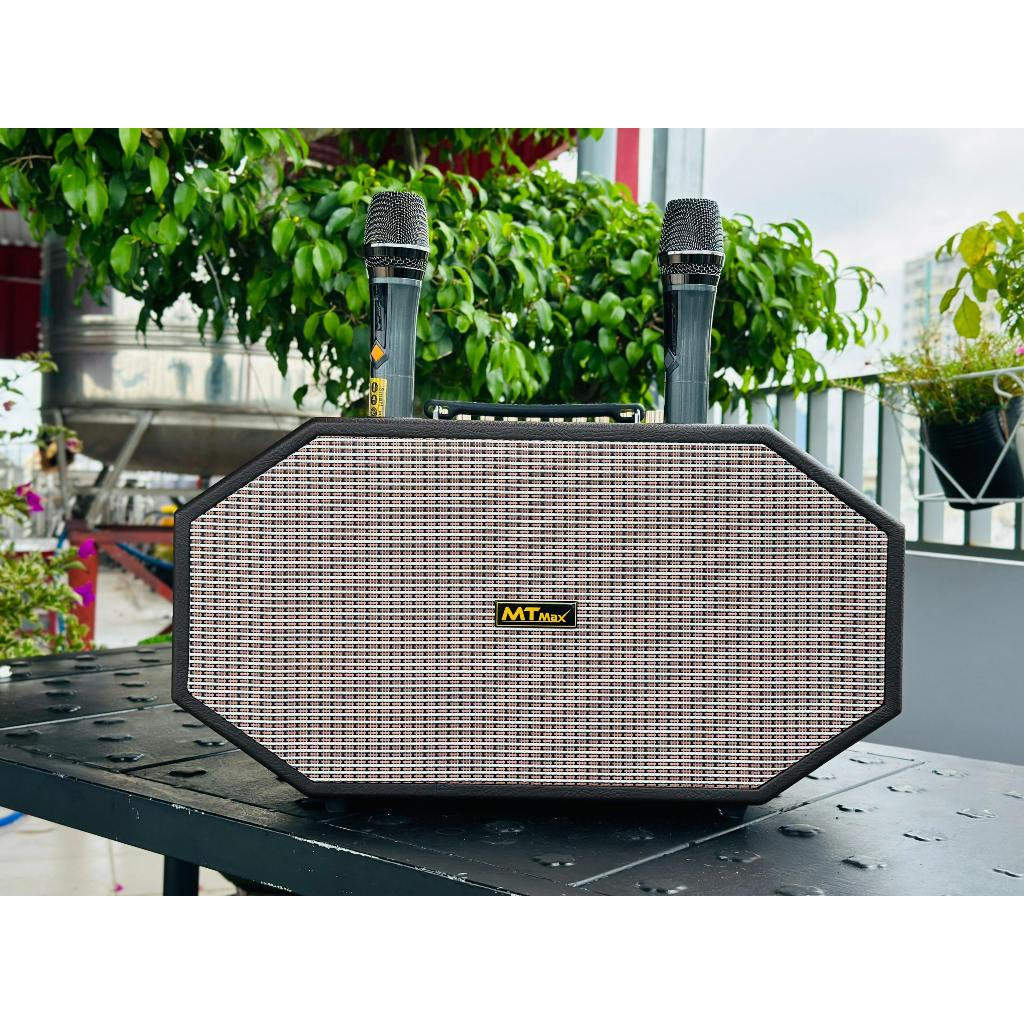 Loa Xách Tay MTMax DK08 Pro - Loa 5 Đường Tiếng Công Suất Lớn 420W Thiết Kế Độc Đáo, 2 Bass 15cm Siêu Trầm
