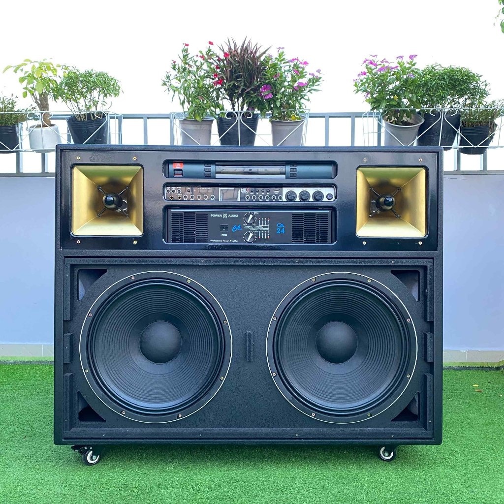 Loa Kéo Điện Cao Cấp MTMAX J7900 Bass Đôi 40cm –Combo Đẩy, Vang, Micro Âm Thanh Công Suất Lớn 1000 - 2000W, Bảo Hành 12T