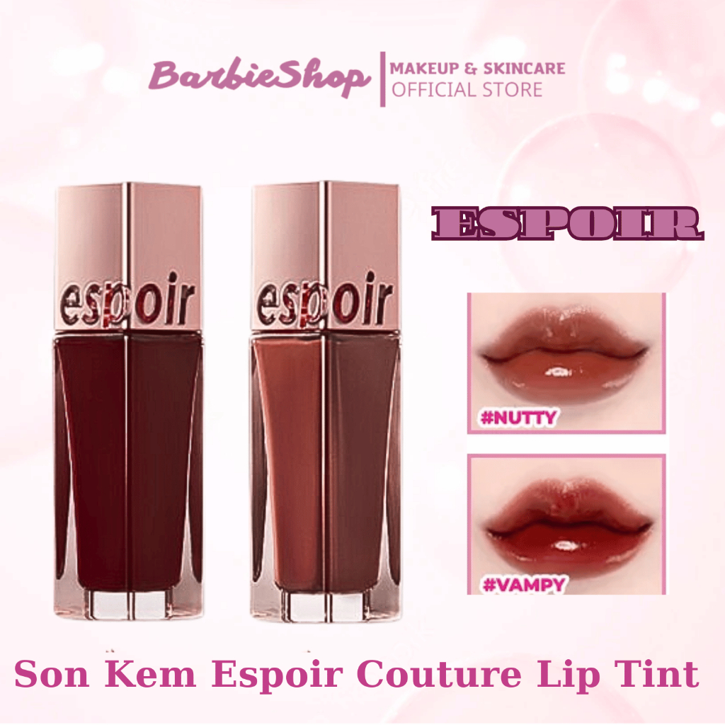 Son Kem Espoir Couture lip Tint (WN601) Vampy - Nuty (BR901)