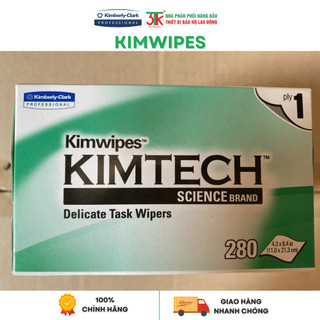 Giấy lau phòng sạch 1 lớp kimtech kimwipes science delicate task mã 34120a