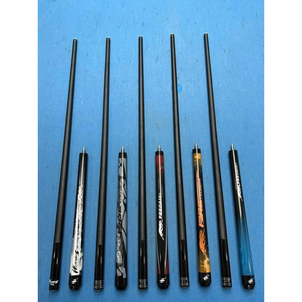 Cơ Bida Nhảy - Gậy nhảy phủ carbon - Mẫu mới 2023. Cơ nhảy PREDATOR