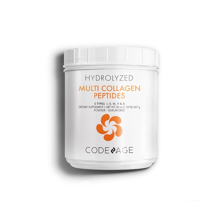 Bột collagen tổng hợp giúp trẻ hóa da Codeage Hydrolyzed Multi Collagen Peptides 567g