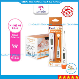Nhiệt Kế Điện Tử Kichilachi Cho Bé Và Gia Đình A07- Khoaibaby