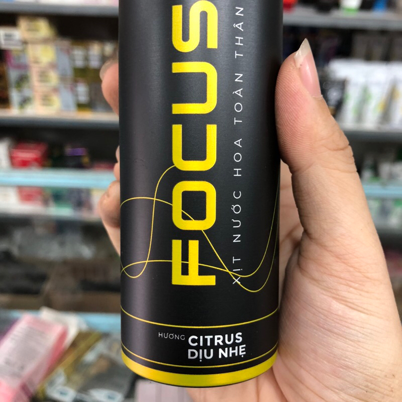 XỊT NƯỚC HOA TOÀN THÂN XMEN FOCUS 100ML