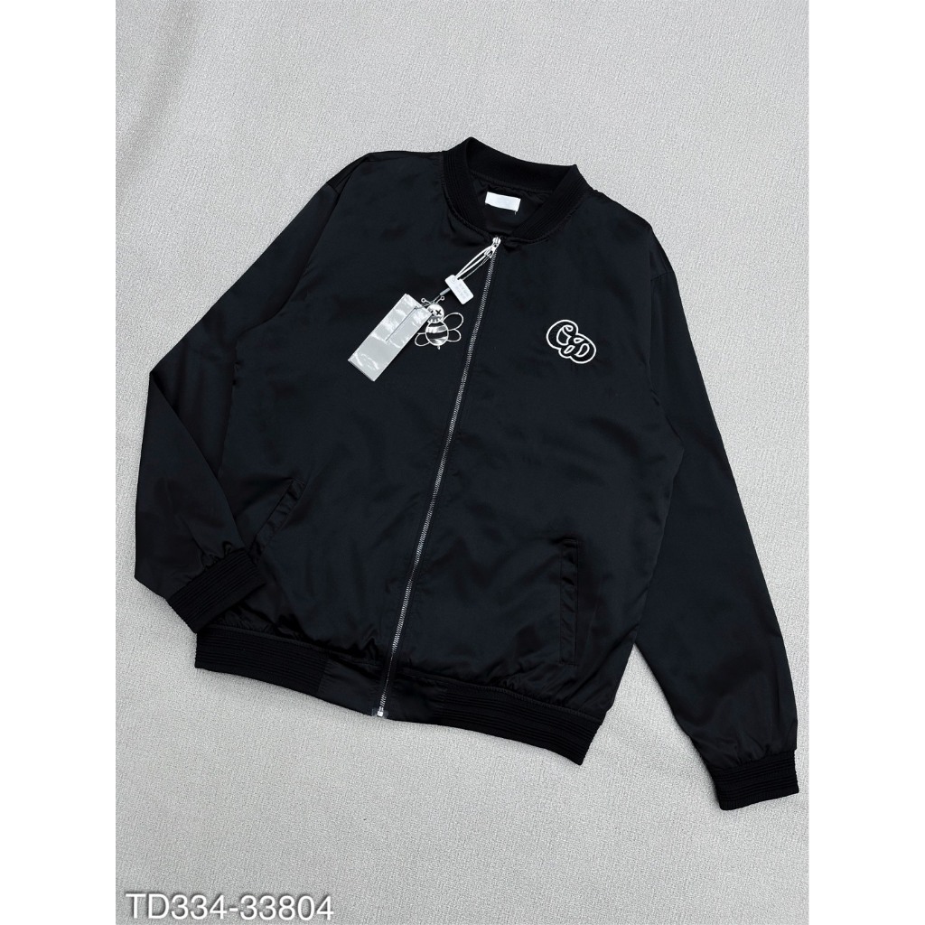 Áo Khoác Nam Logo DIO Viền Tay Cao Cấp - Áo Khoác Họa Tiết DIO SPF