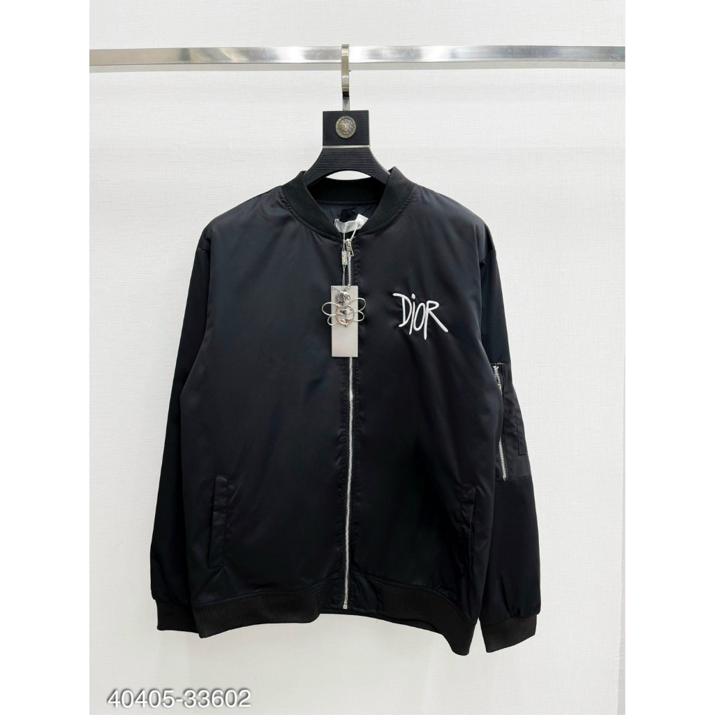 Áo Khoác Nam Logo DIO Viền Tay Cao Cấp - Áo Khoác Họa Tiết DIO SPF