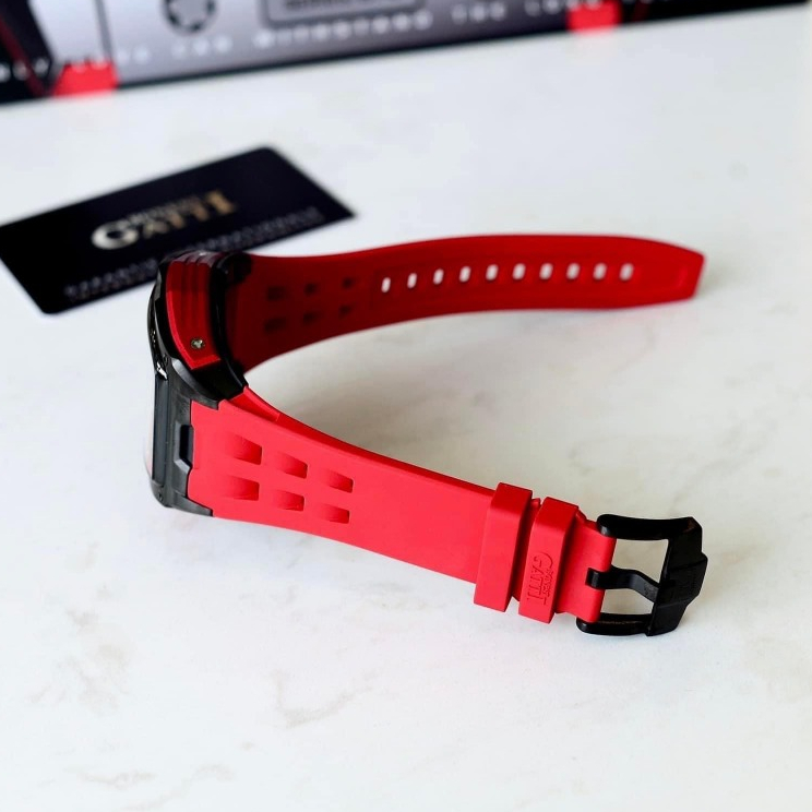 Đồng hồ nam máy cơ đeo tay cao cấp chống nước dây silicon Bonest Gatti size 45mm fullbox,shop kiwi