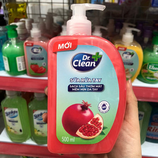 Nước rửa tay Dr.Clean 500ml hương lựu
