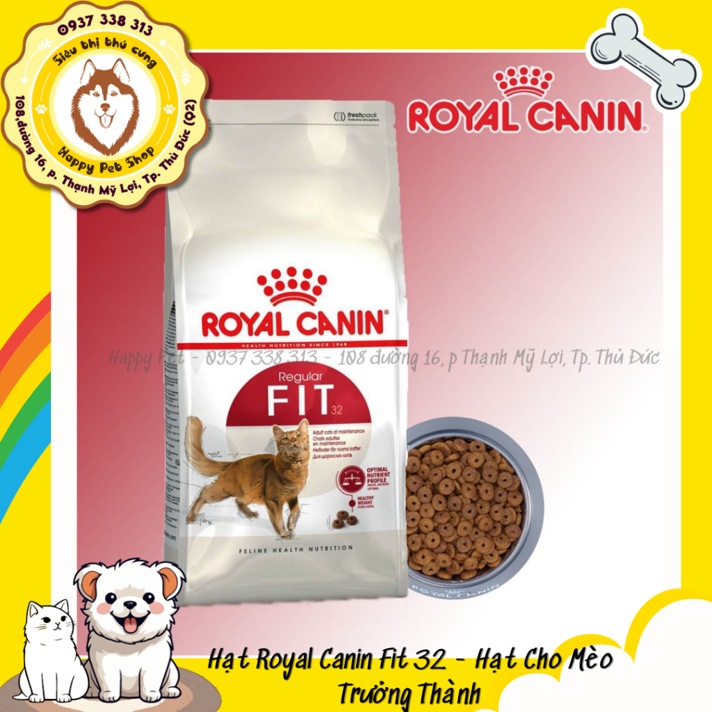 Hạt Royal Canin Fit 32 - Hạt Cho Mèo Trưởng Thành Gói 2KG