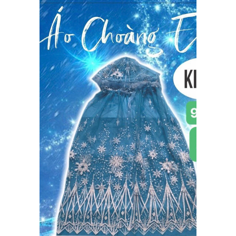 Áo choàng Elsa hóa trang trong các sự kiện và lễ hội