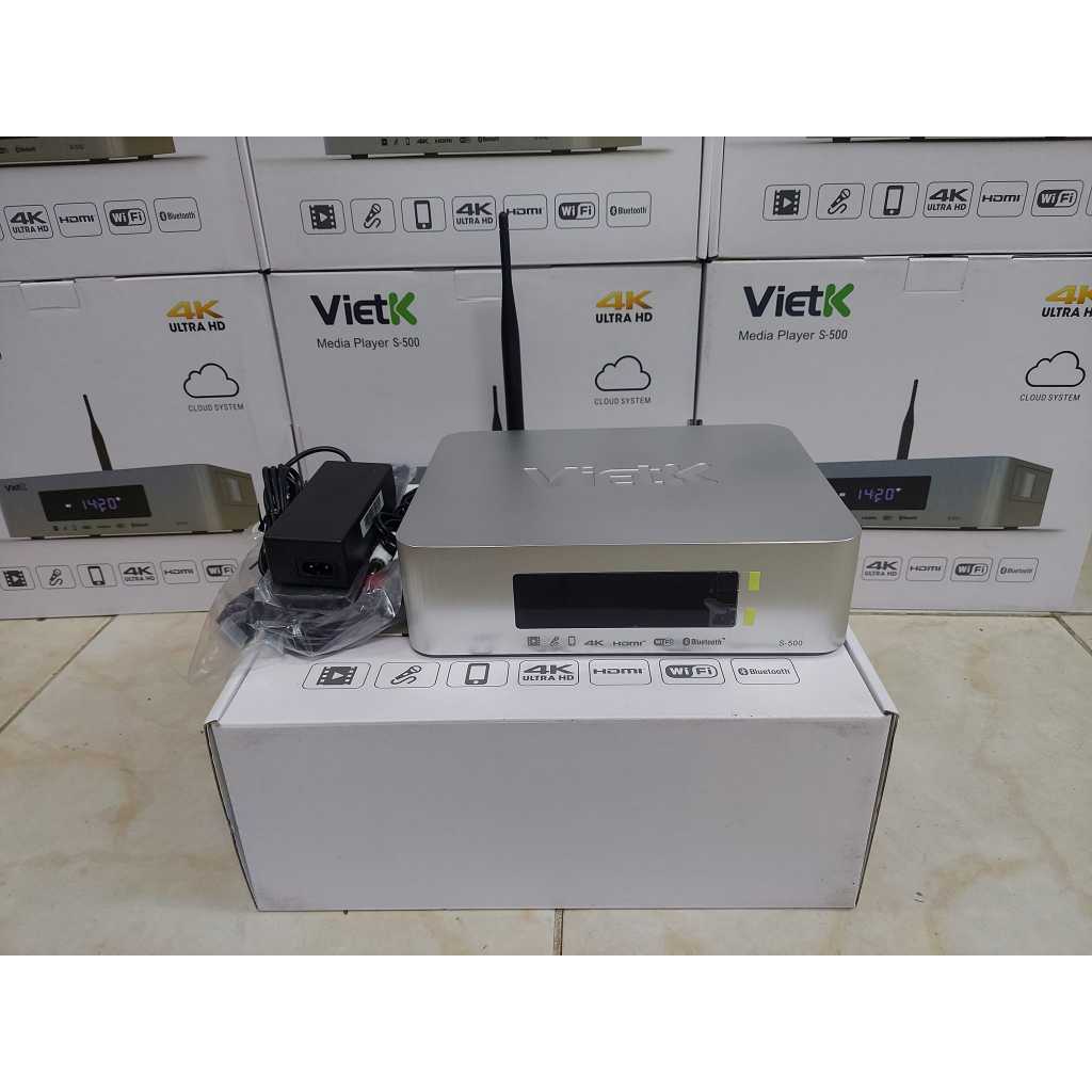 Đầu karaoke VietK S500 4T - Hàng Chính Hãng - Bảo hành 12 Tháng