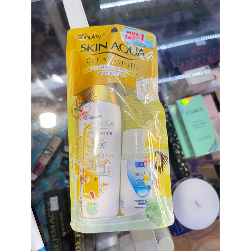 Sữa chống nắng Sunplay Skin Aqua Clear White Milk 25g