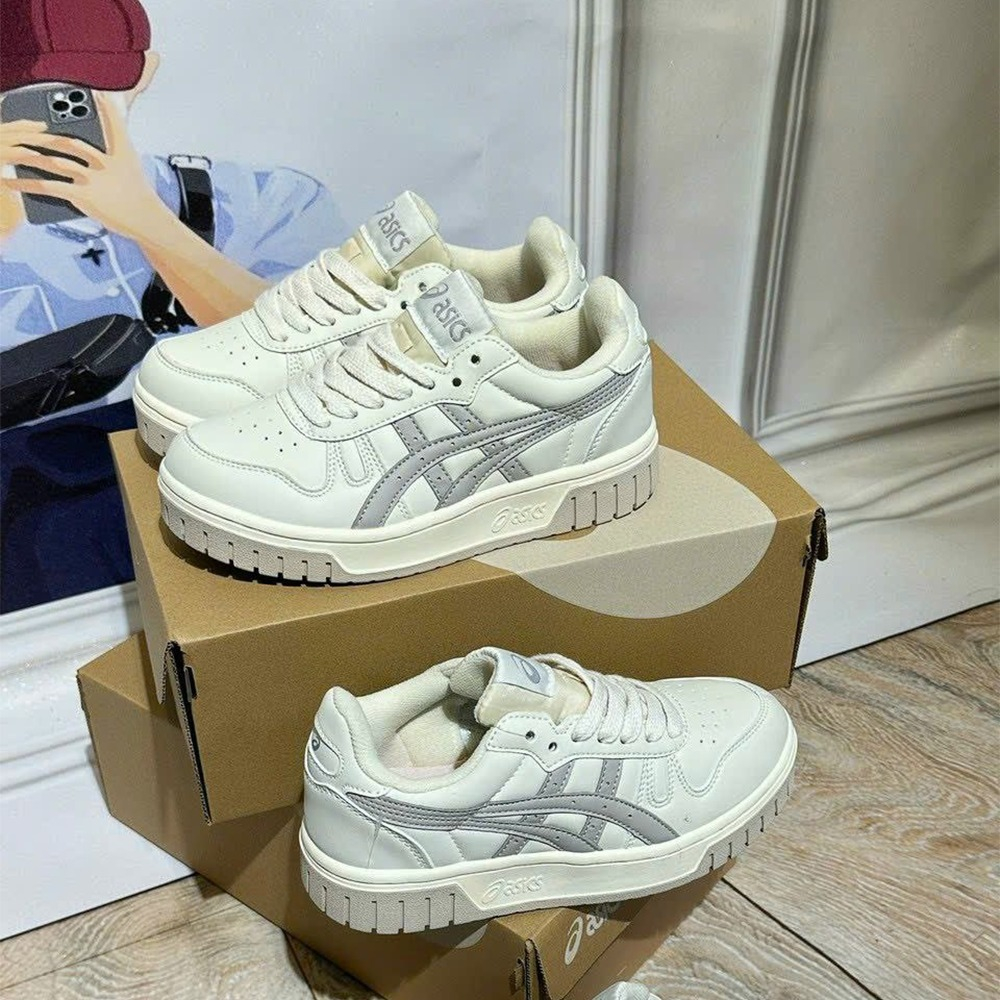 Giày Thể Thao Nam Nữ Asics_Court MZ Cream Black Gum mẫu mới nhất 2023