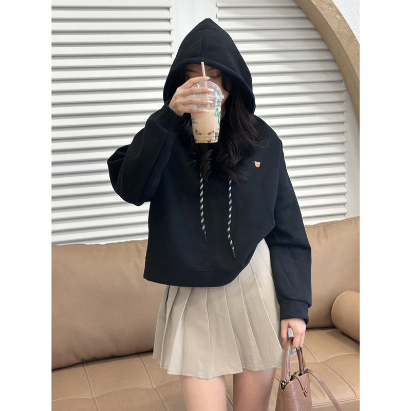 Áo Hoodie QC - 6075 - Logo GấuB