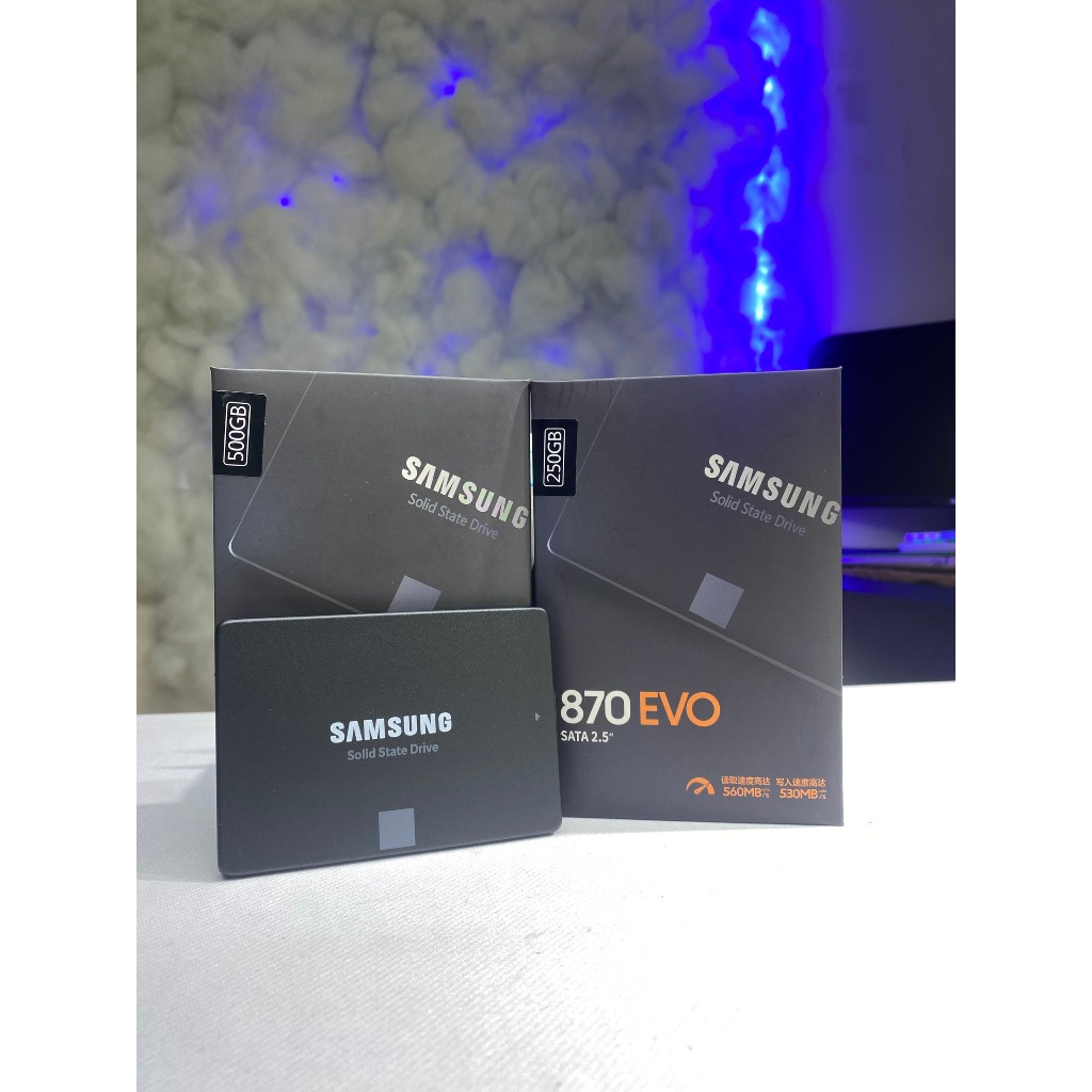 Ổ Cứng SSD Samsung 870 EVO 250GB / 500GB 2.5 inch sata III/ New- Bảo hành 3 năm.