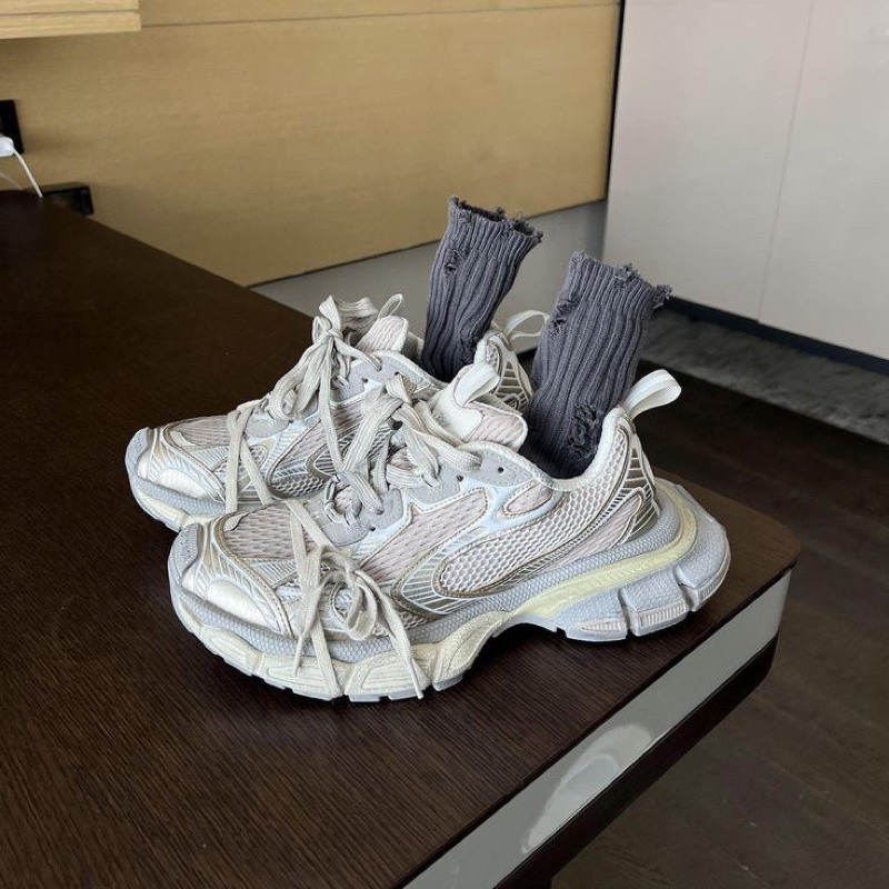 Giày Sneaker Dad Shoes Chunky BLCG 3XL - Giày Sneaker Balenciaga XXXL 3XL Egg Shells