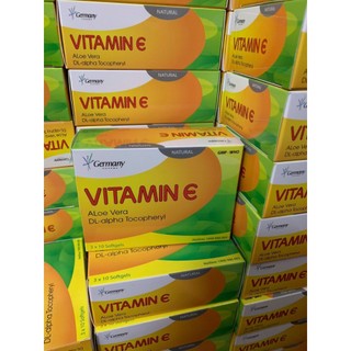 Viên uống Vitamin E hỗ trợ sáng da ngăn ngừa lão hoá hộp 30 viên