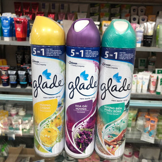 Xịt phòng Glade đủ mùi 280ml