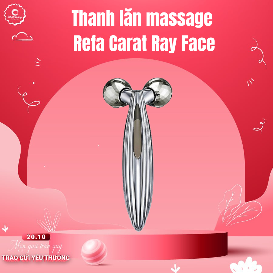 Máy massage mặt Refa Carat Ray Face - HÀNG NHẬT NỘI ĐỊA