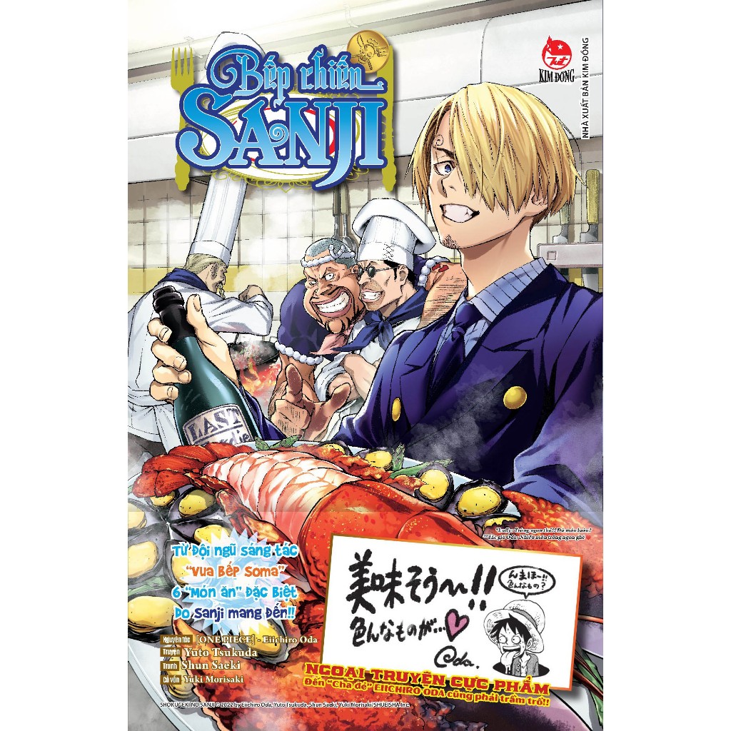 Truyện - One Piece Bếp Chiến Sanji [Tặng Kèm Obi + Set Bookmark]