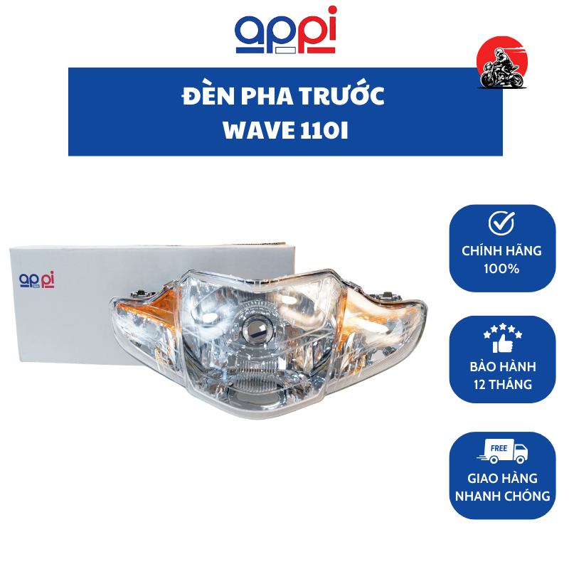 Đèn pha Appi cho Honda Wave 110i