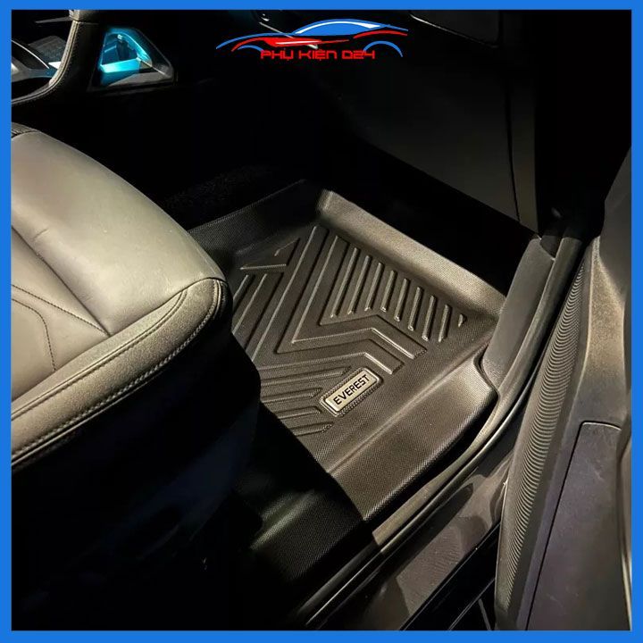 Thảm sàn nhựa TPE 5D đúc nguyên khối - Ford Everest 2023-2024