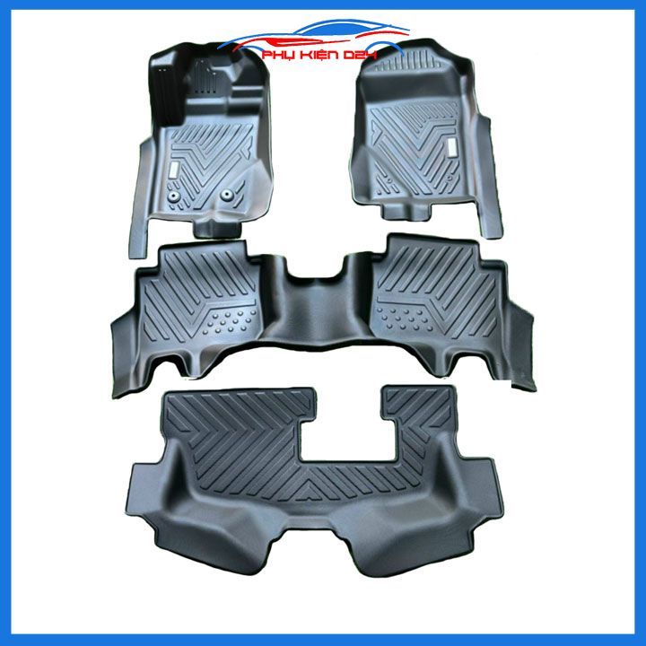 Thảm sàn nhựa TPE 5D đúc nguyên khối - Ford Everest 2023-2024