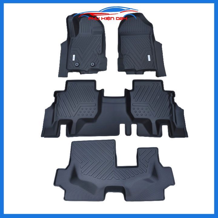Thảm sàn nhựa TPE 5D đúc nguyên khối - Ford Everest 2016-2017-2018-2019-2020-2021