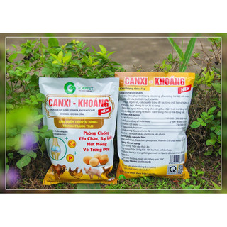 1 kg CANXI KHOÁNG - thức ăn bổ sung vitamin, khoáng chất cho gia cầm, gia súc