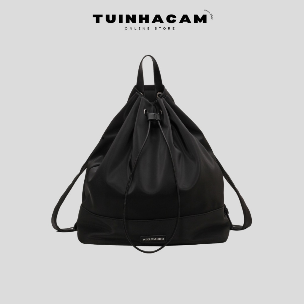 Balo nữ dây rút Tuinhacam cặp sách đi học đi làm đựng laptop thời trang Hàn Quốc - TNC031