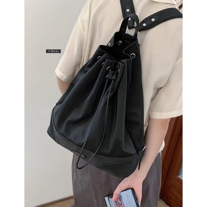 Balo nữ dây rút Tuinhacam cặp sách đi học đi làm đựng laptop thời trang Hàn Quốc - TNC031