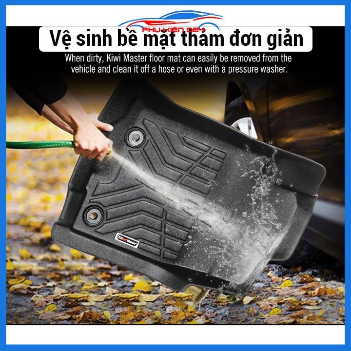 Thảm sàn nhựa TPE 5D đúc nguyên khối - Honda CRV CR-V 2018-2019-2020-2021-2022-2023