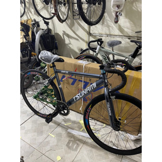 Xe Fixed Gear TSUNAMI Mới 100%, Gắn Đầy Đủ Phụ Kiện