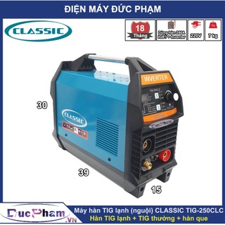 Máy hàn tig lạnh classic tig-250clc | máy hàn tig cold | máy hàn tig nguội