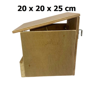 Ổ gà đẻ vách gỗ sàn lưới, dạng treo, tự lắp ghép
